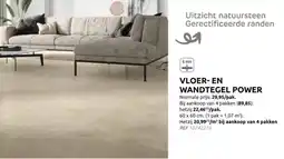 Brico Vloer en Wandtegel Power aanbieding