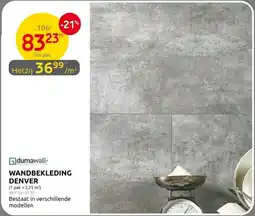 Brico dumawall Wandbekleding Denver aanbieding