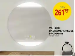 Brico Led Badkamerspiegel Broadway aanbieding