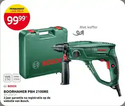 Brico Bosch Boorhamer PBH 2100RE aanbieding