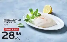 Alvo Kabeljauwfilet Zonder Vel Fisker aanbieding