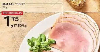Alvo Ham Aan 'T Spit aanbieding
