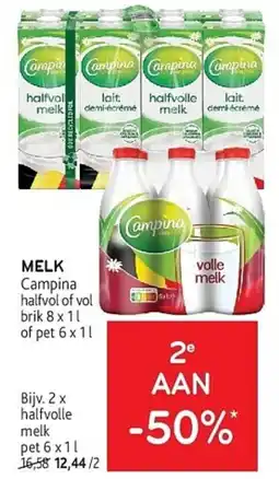 Alvo Melk Campina aanbieding