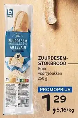 Alvo Zuurdesem Stokbrood Boni aanbieding