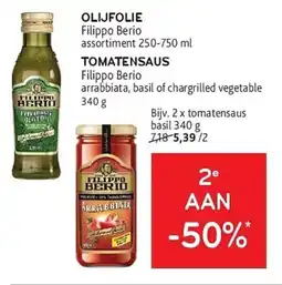 Alvo Filippo Berio aanbieding