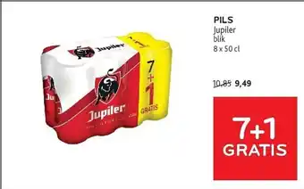 Alvo Pils Jupiler Blik aanbieding