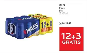 Alvo Pils Maes blik aanbieding