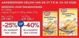 Alvo Bereiding voor pannenkoeken aanbieding