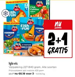 Jumbo Iglo vis aanbieding