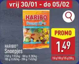 ALDI Haribo Snoepjes aanbieding