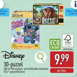 ALDI 3D-puzzel aanbieding