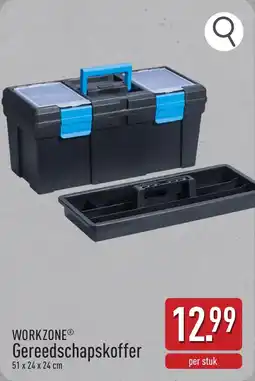 ALDI Workzone Gereedschapskoffer aanbieding