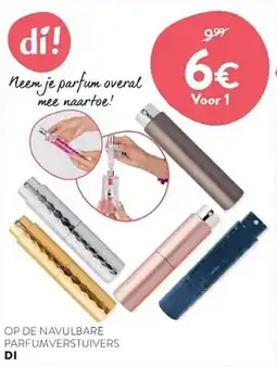 Di Op de navulbare parfumverstuivers di aanbieding