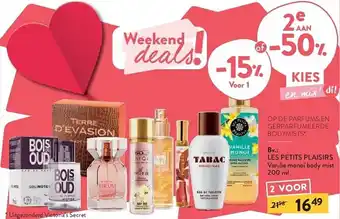 Les petits plaisirs vanille monoï body mist