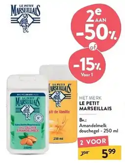 Di Le petit marseillais amandelmelk douchegel aanbieding
