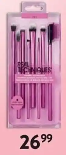 Di Real techniques make-up brush aanbieding