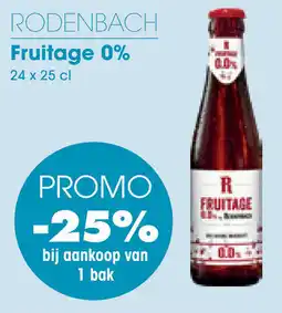 Prik en Tik Rodenbach Fruitage 0% aanbieding