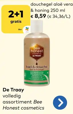 Bio Planet De Traay douchegel aloë vera &honing aanbieding