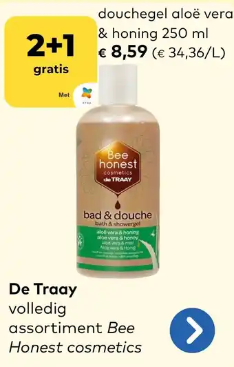 De Traay douchegel aloë vera &honing