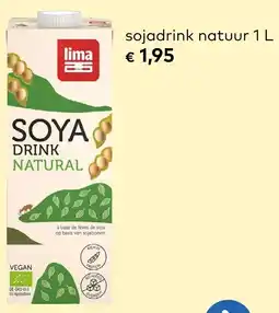 Bio Planet Lima sojadrink natuur aanbieding