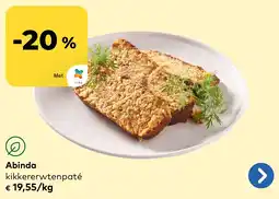 Bio Planet Abinda kikkererwtenpaté aanbieding