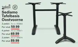 Sligro Sediamo Tafelbasis Oostvoorne aanbieding