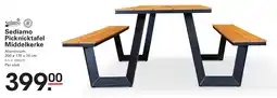 Sligro Sediamo Picknicktafel Middelkerke aanbieding