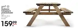 Sligro Sediamo Inklapbare picknicktafel aanbieding