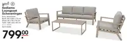 Sligro Sediamo Loungeset Scheveningen aanbieding