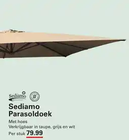 Sligro Sediamo Parasoldoek aanbieding