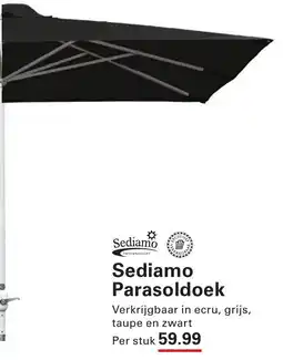 Sligro Sediamo Parasoldoek aanbieding