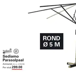 Sligro Sediamo Parasolpaal aanbieding