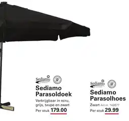 Sligro Sediamo Parasolhoes aanbieding