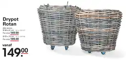 Sligro Drypot Rotan aanbieding