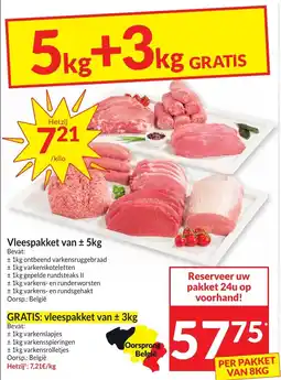 Intermarché Vleespakket aanbieding