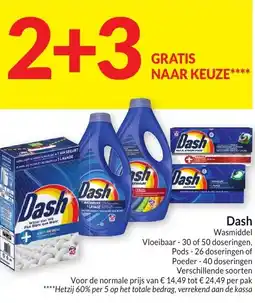 Intermarché Dash aanbieding