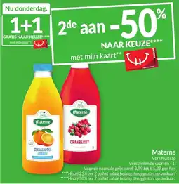 Intermarché Materne aanbieding