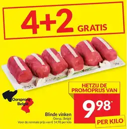 Intermarché Blinde vinken aanbieding