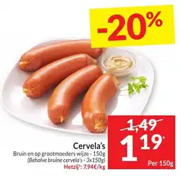 Intermarché Cervela's aanbieding