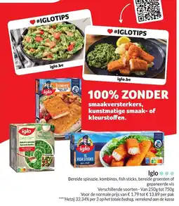 Intermarché Iglo aanbieding