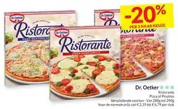 Intermarché Dr.Oetker Ristorante Pizza of Picolinis aanbieding