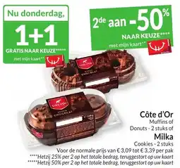 Intermarché Côte d'Or of Milka aanbieding