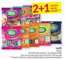 Intermarché Lutti Snoep aanbieding