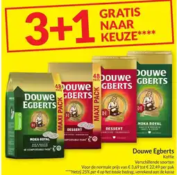 Intermarché Douwe Egberts Koffie aanbieding