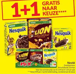 Intermarché Nestlé Ontbijtgranen aanbieding