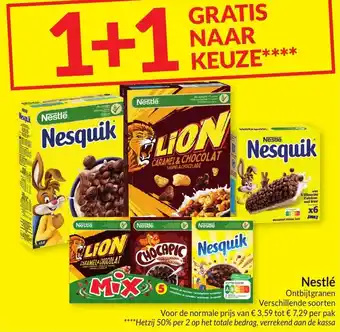Intermarché Nestlé Ontbijtgranen aanbieding