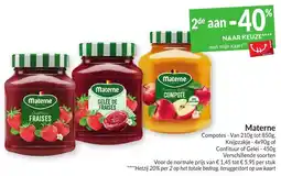 Intermarché Materne aanbieding