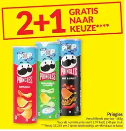 Intermarché Pringles aanbieding