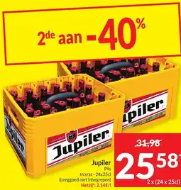 Intermarché Jupiler pils aanbieding