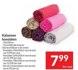 Intermarché Katoenen hoeslaken aanbieding